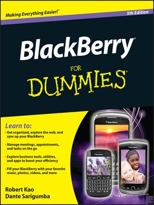cover image of BlackBerry For Dummies